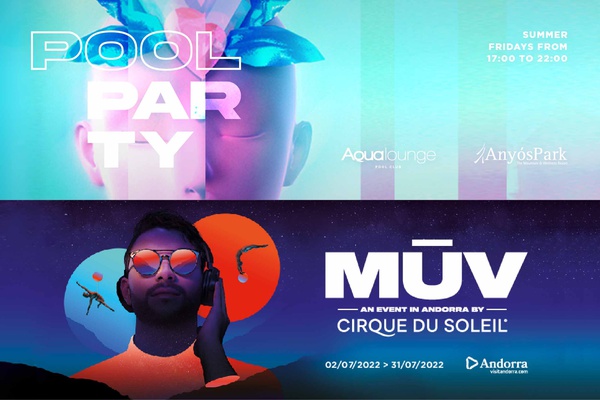 Pool Party & Cirque du Soleil AnyósPark Mountain Pool Party & Cirque du Soleil AnyósPark Mountain